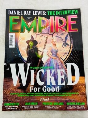 Empire Magazine - Wicked For Good Daniel day Lewis interview Cover (Colorful)